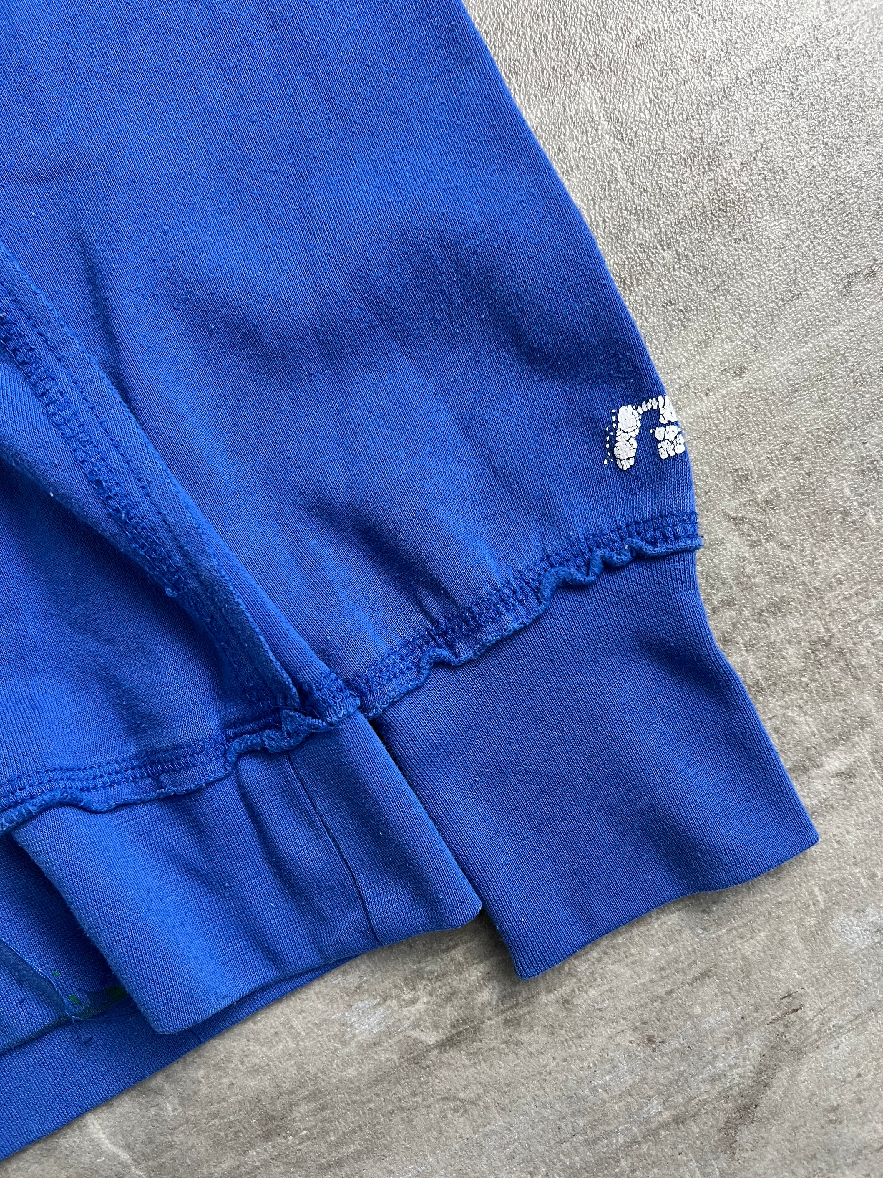 RUSSELL ATHLETIC VINTAGE HOODIE BLUE - XS/S