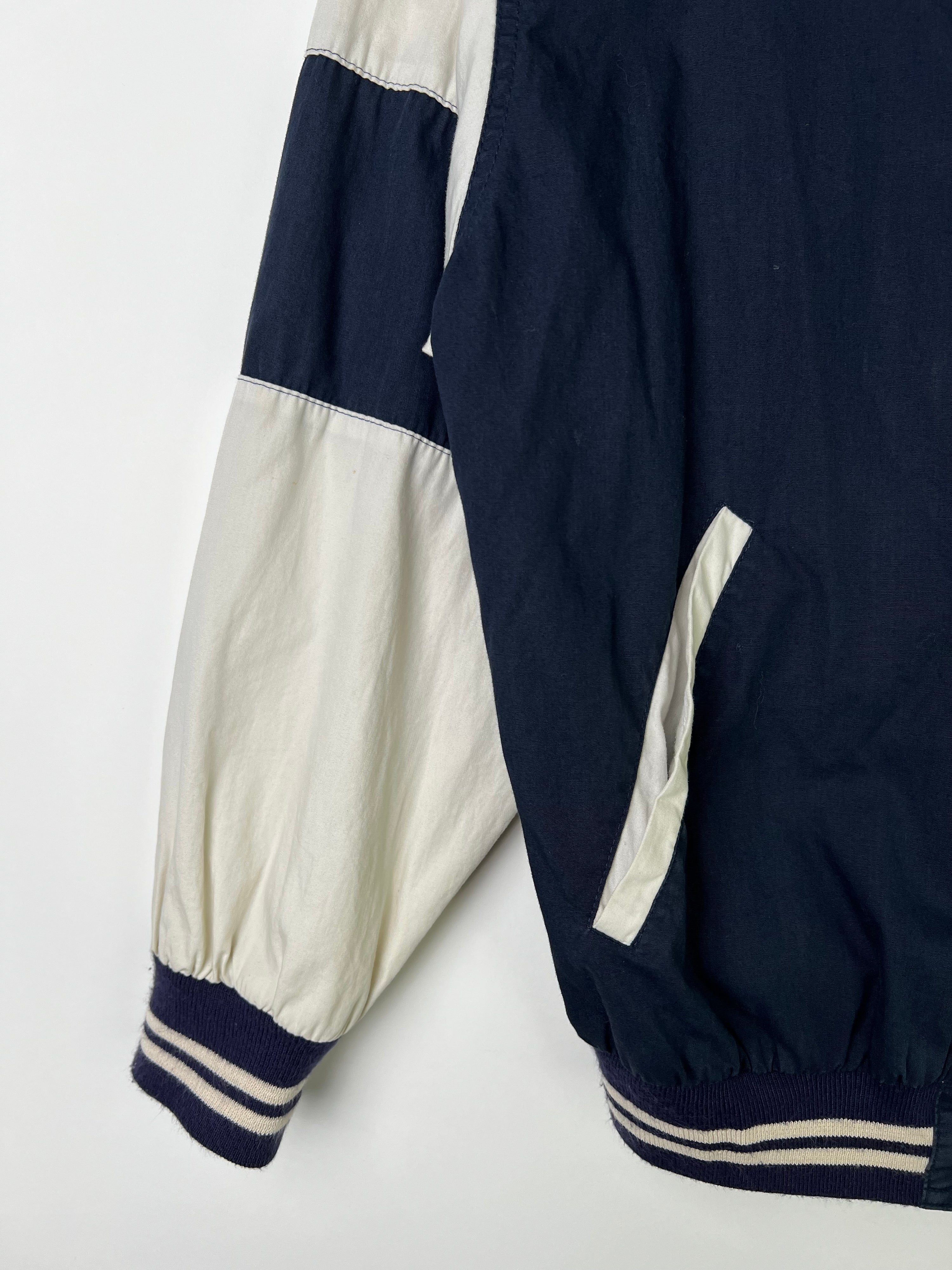 VINTAGE BOMBER JACKET 1980S MADE IN ITALY - M