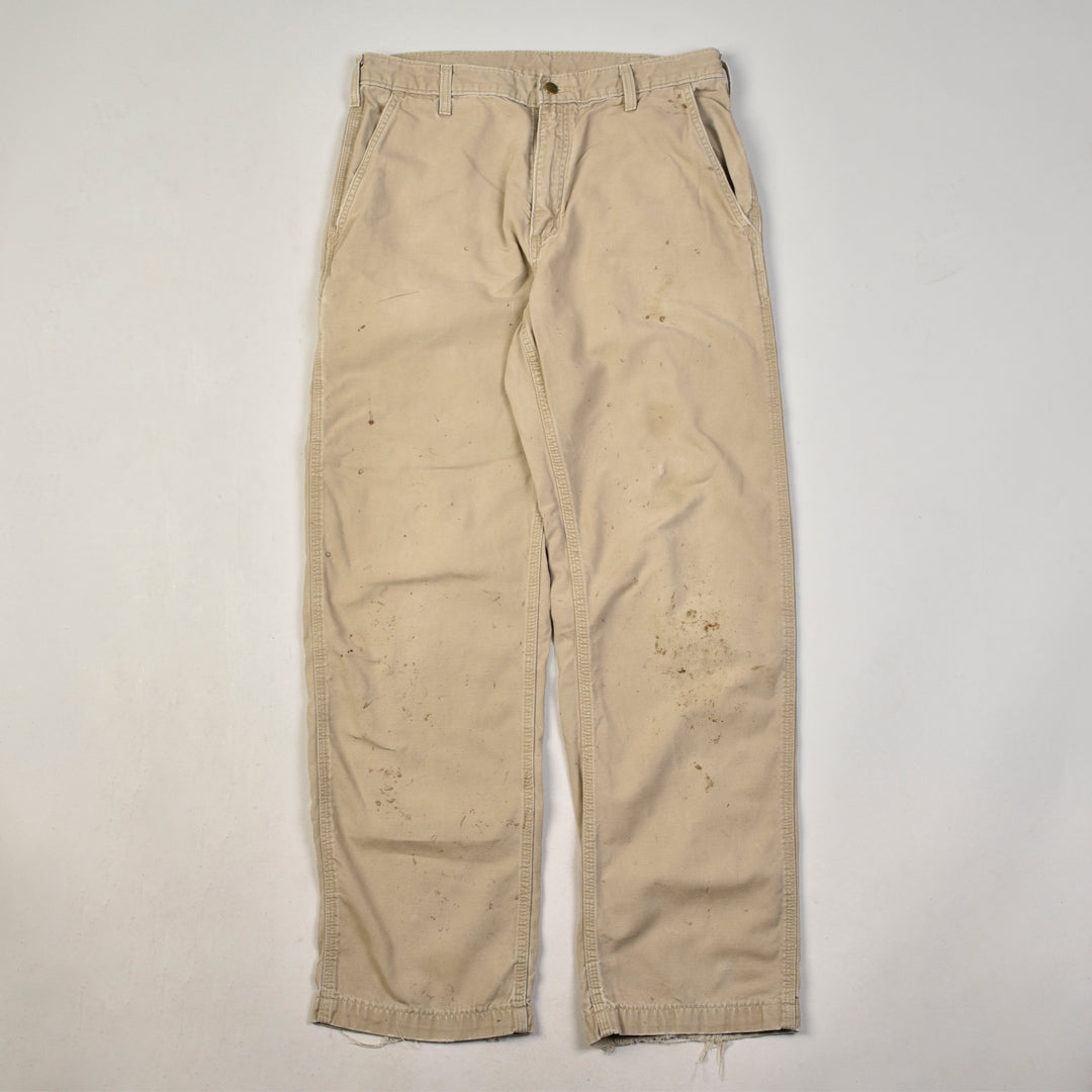 Vintage Carpenter Pants Beige 34X32