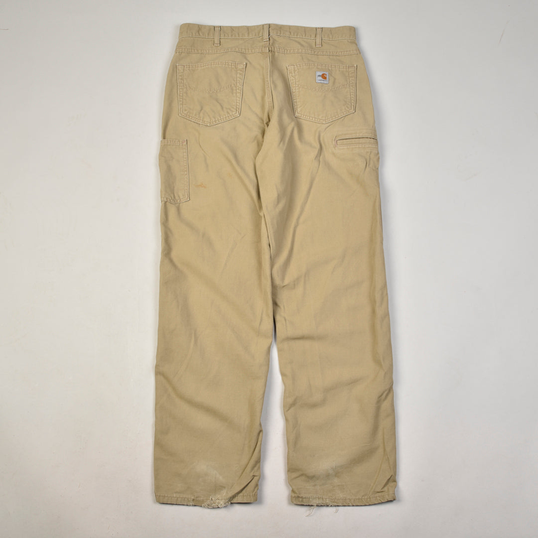 Vintage Carpenter Pants Beige 36X34