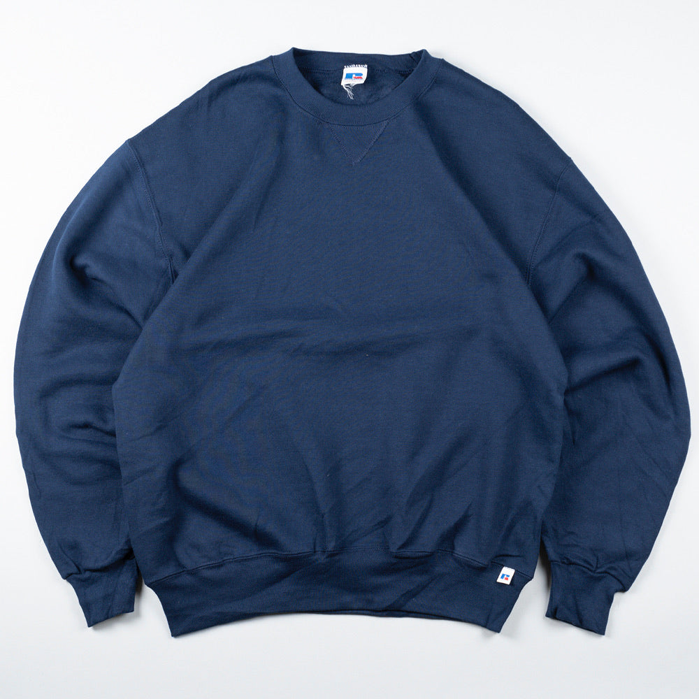 Vintage Blank Sweatshirt Blue