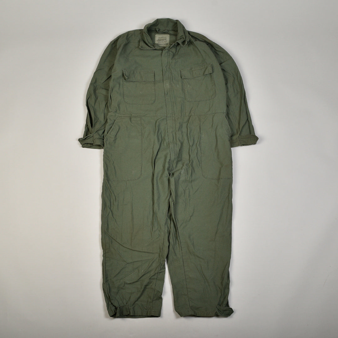 US ARMY FLIGHT SUIT GREEN - LARGE