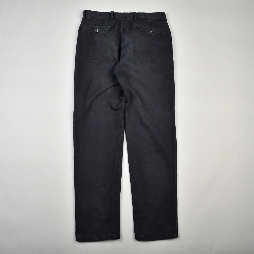 VINTAGE CHINO TROUSERS BLUE - 46