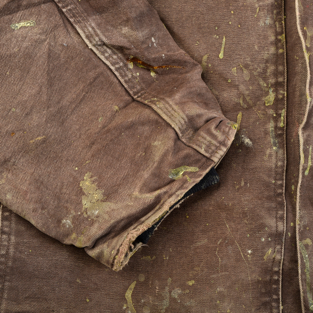 CARHARTT VINTAGE ARCTIC COAT PAINTER JACKET BROWN - XL/XXL
