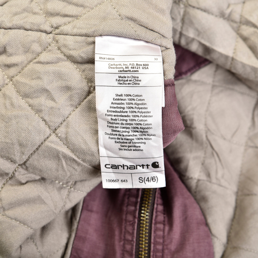 QUILTED PARKA PINK - SMALL