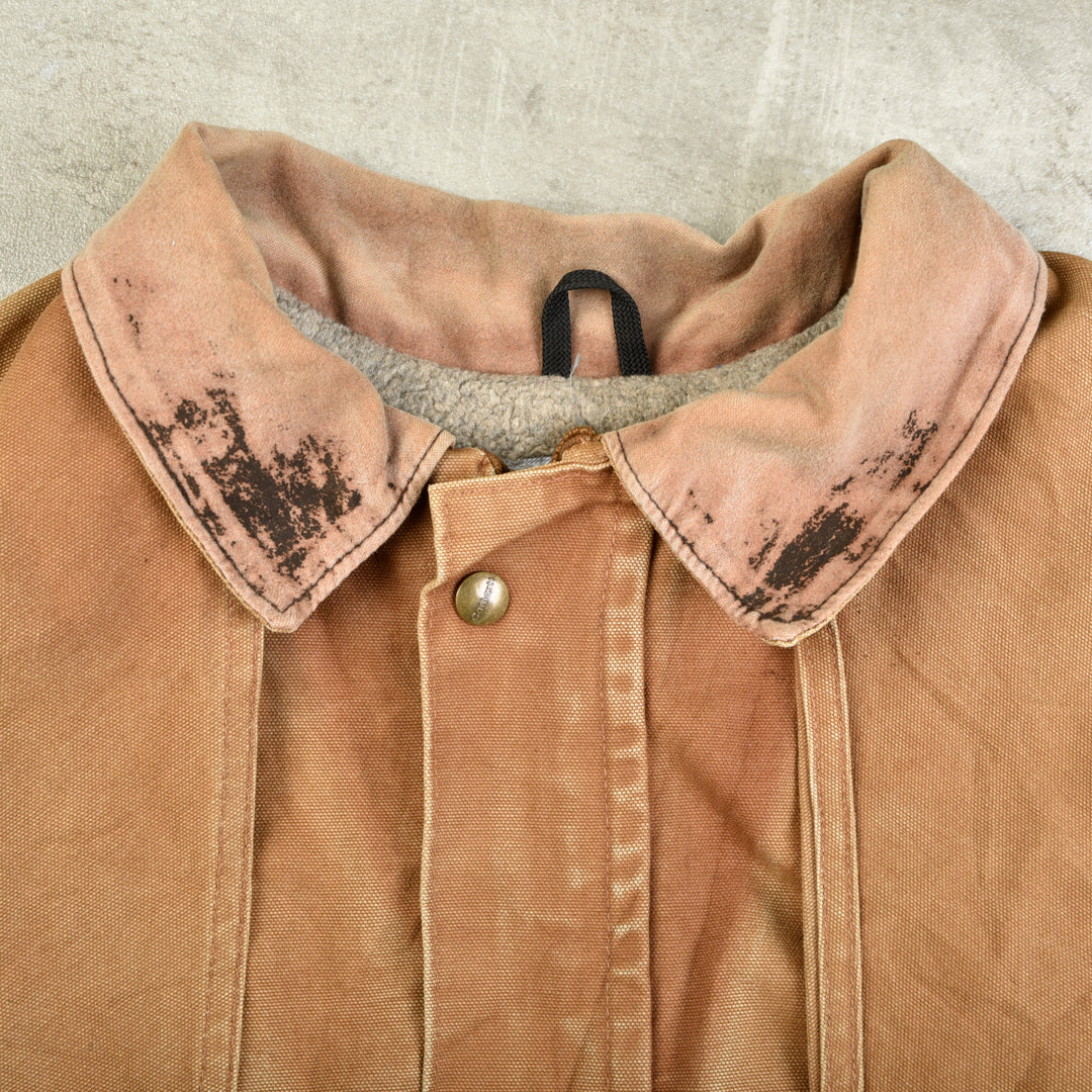 VINTAGE HUNTING JACKET HAMILTON BROWN - LARGE