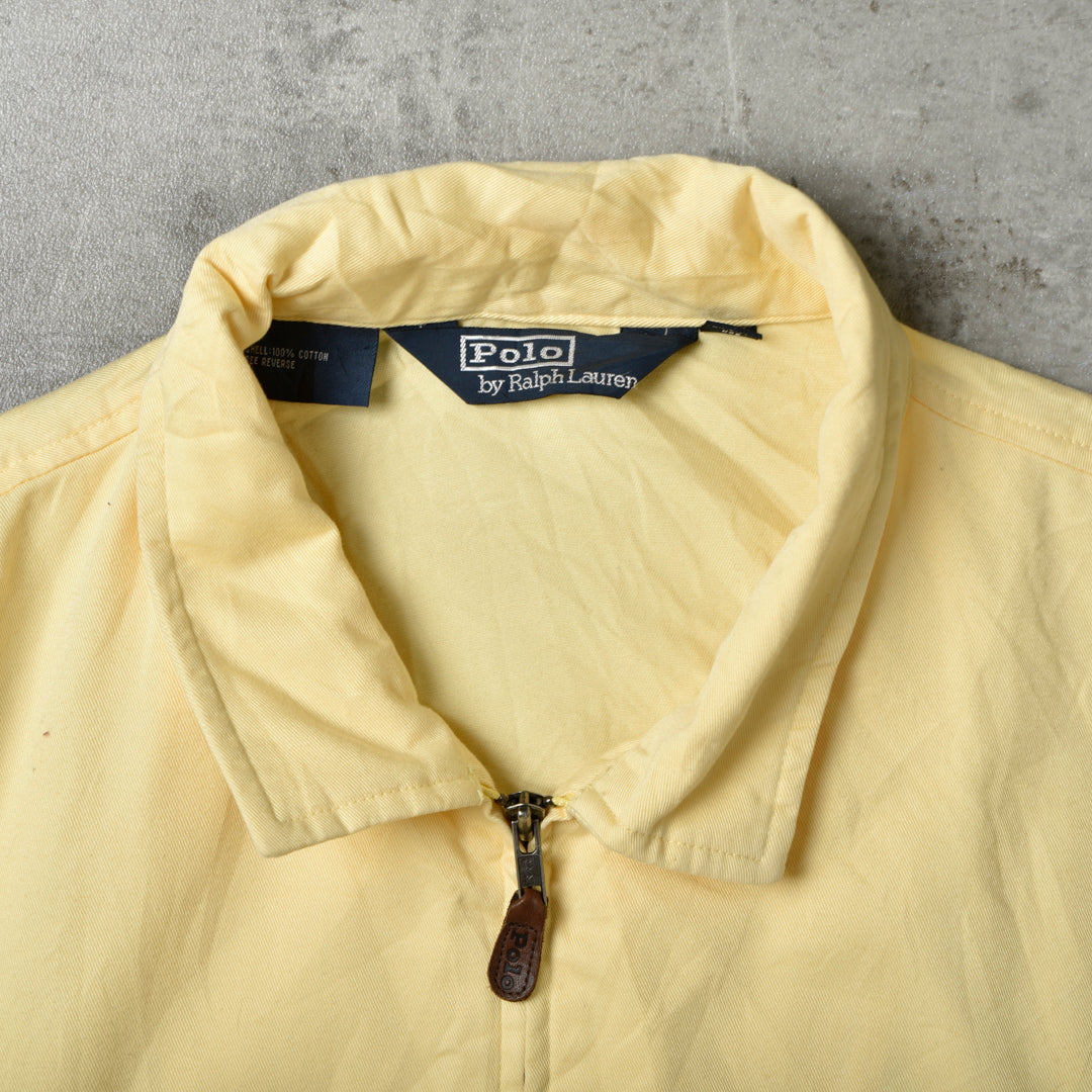 VINTAGE HARRINGTON JACKET YELLOW - XXL