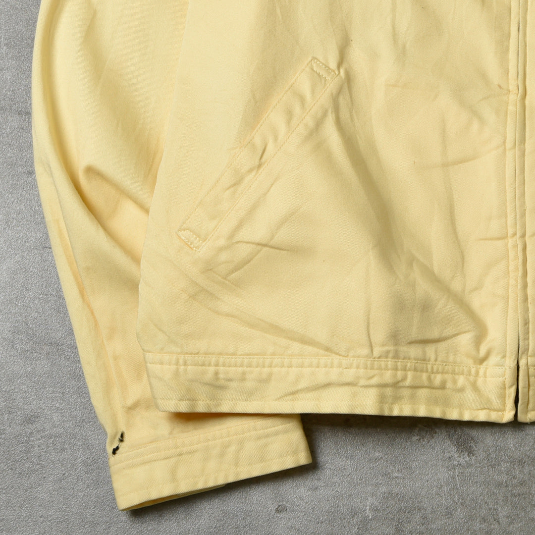 VINTAGE HARRINGTON JACKET YELLOW - XXL