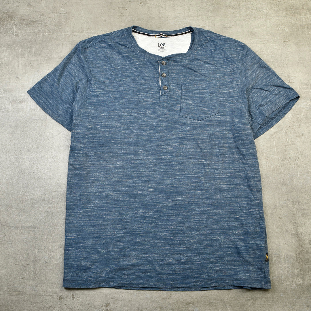 LEE T-SHIRT BLUE - XL