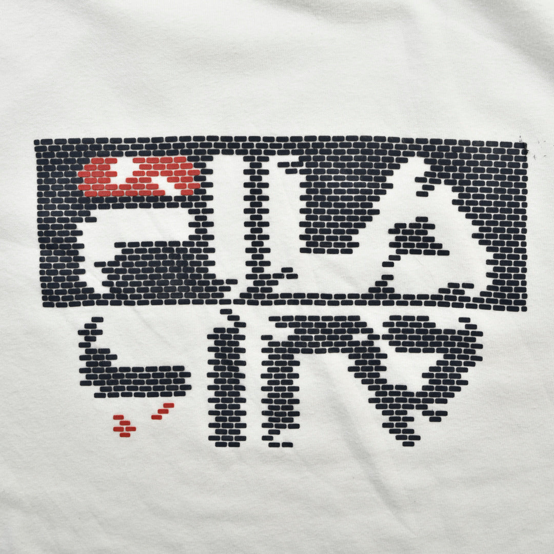 FILA PRINTED LOGO TEE WHITE - MEDIUM