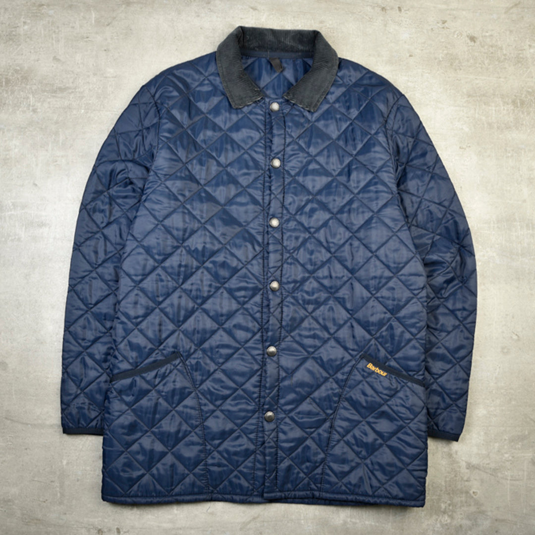 LIDDESDALE QUILTED JACKET BLUE - MEDIUM