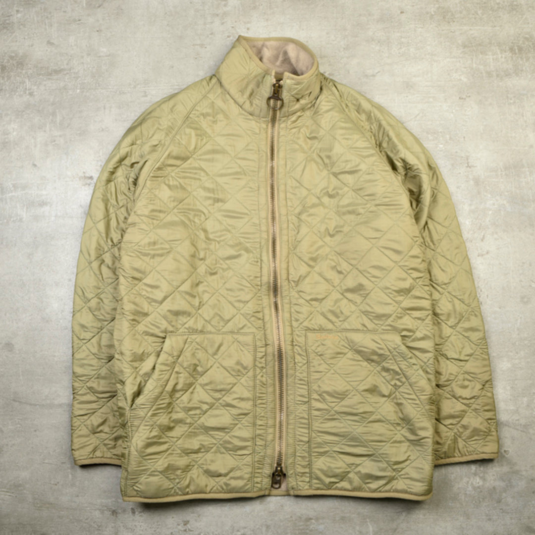 POLAR QUILT JACKET KHAKI - LARGE