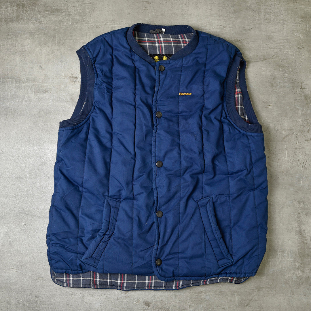 POLARQUILT QUILTED VEST BLUE - XL