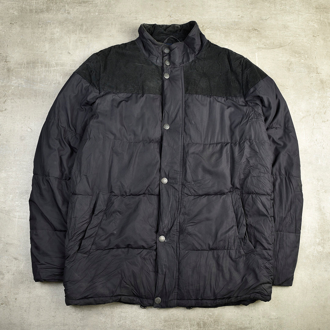 SPEAN QUILT PUFFER JACKET BLUE - L