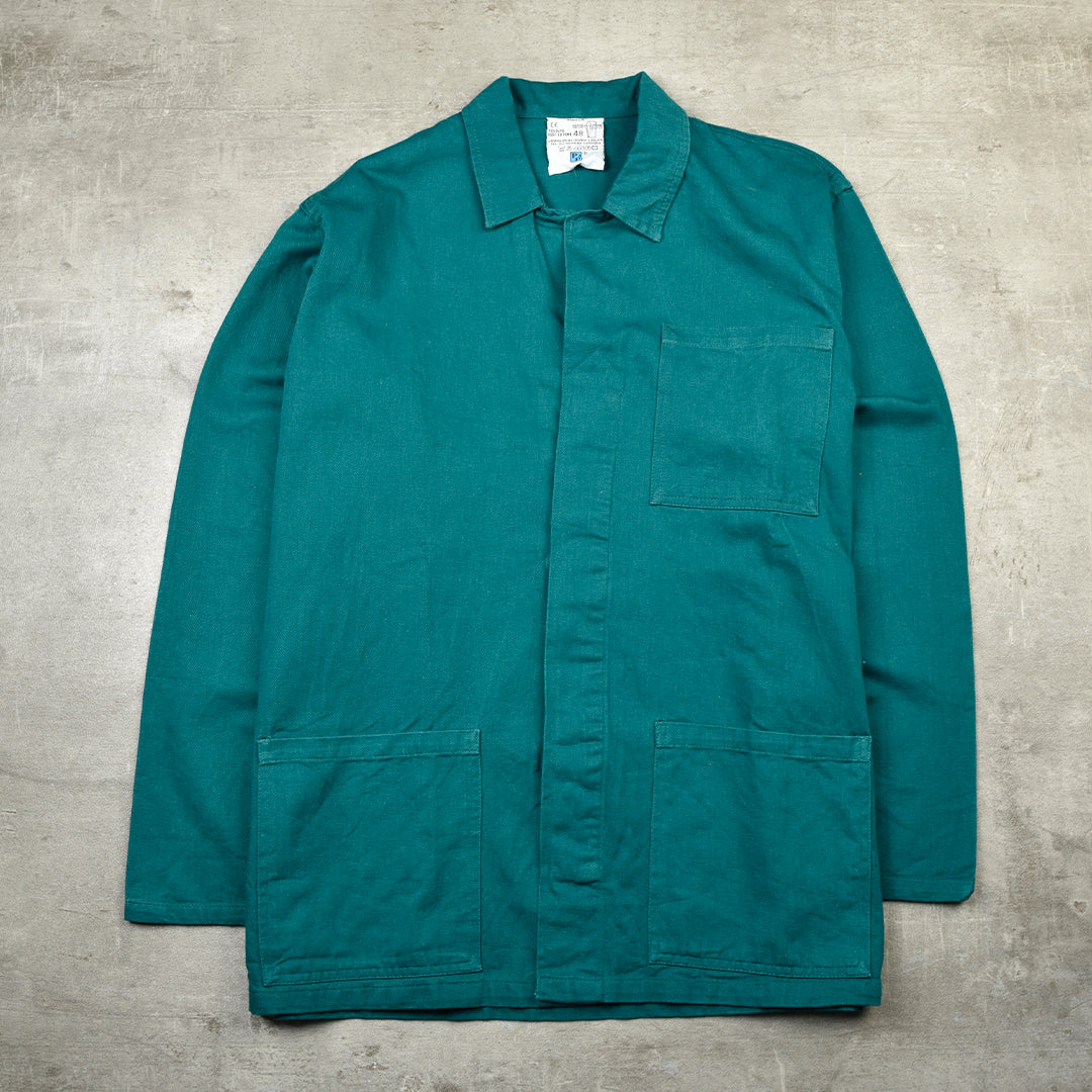 BLEU DE TRAVAIL WORK JACKET GREEN - XL/XXL