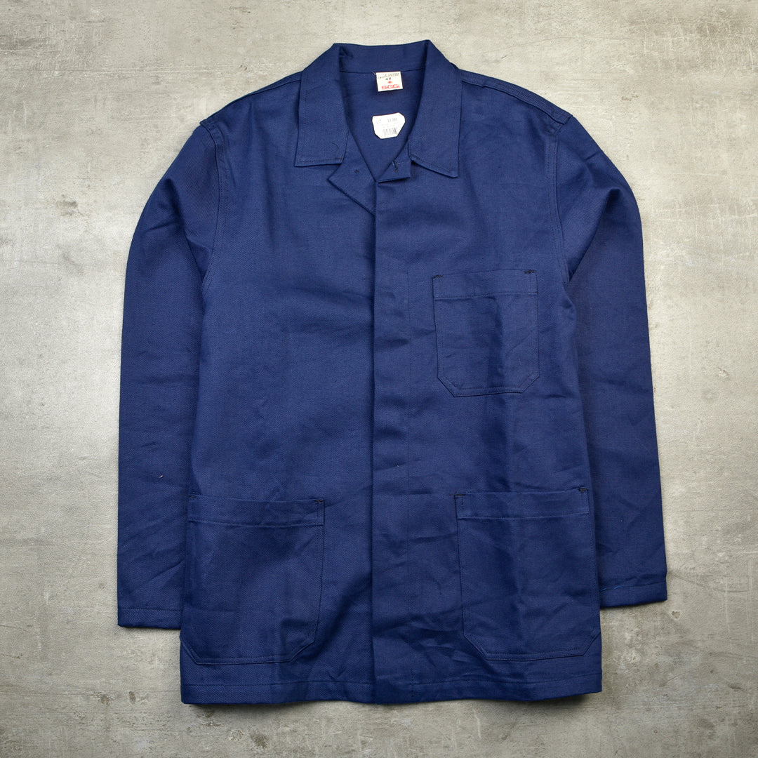 BLEU DE TRAVAIL CARPENTER WORK JACKET BLUE - M/L