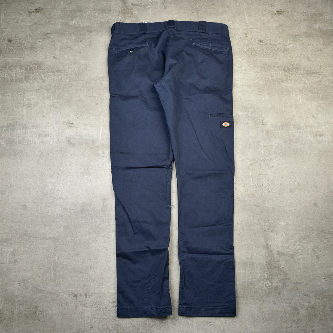 874 WORK PANTS BLUE 36X32