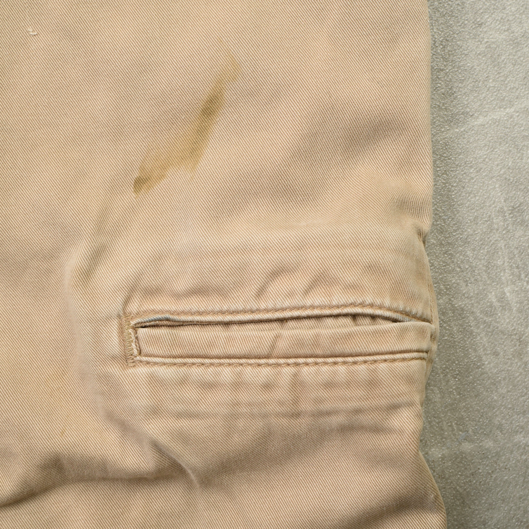 VINTAGE CARPENTER PANTS BEIGE - 34X30