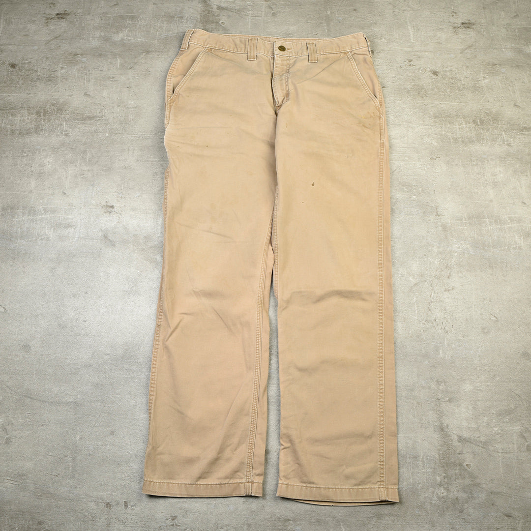 VINTAGE CARPENTER PANTS BEIGE - 34X30