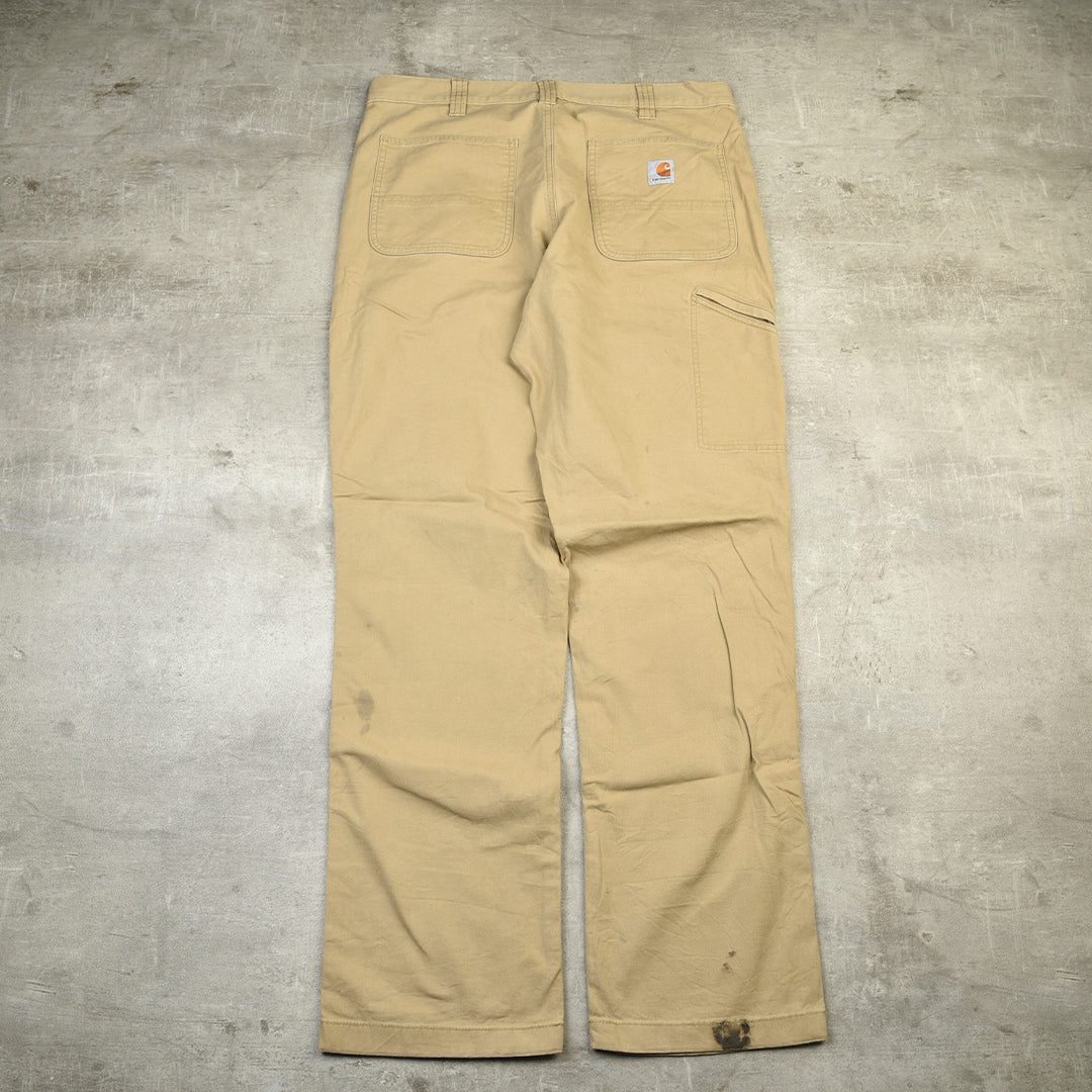 VINTAGE CARPENTER PANTS BEIGE - 35X34