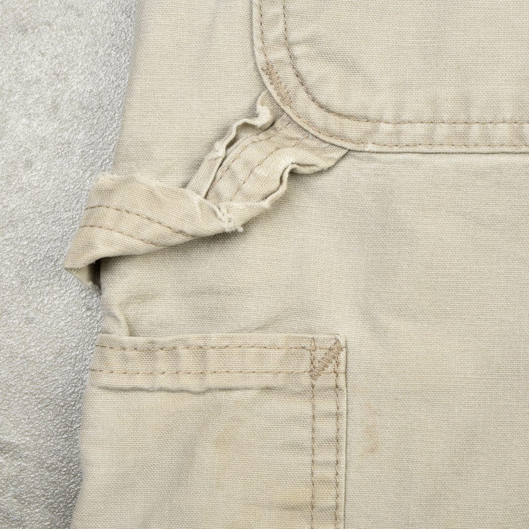 VINTAGE CARPENTER PANTS BEIGE - 36X34