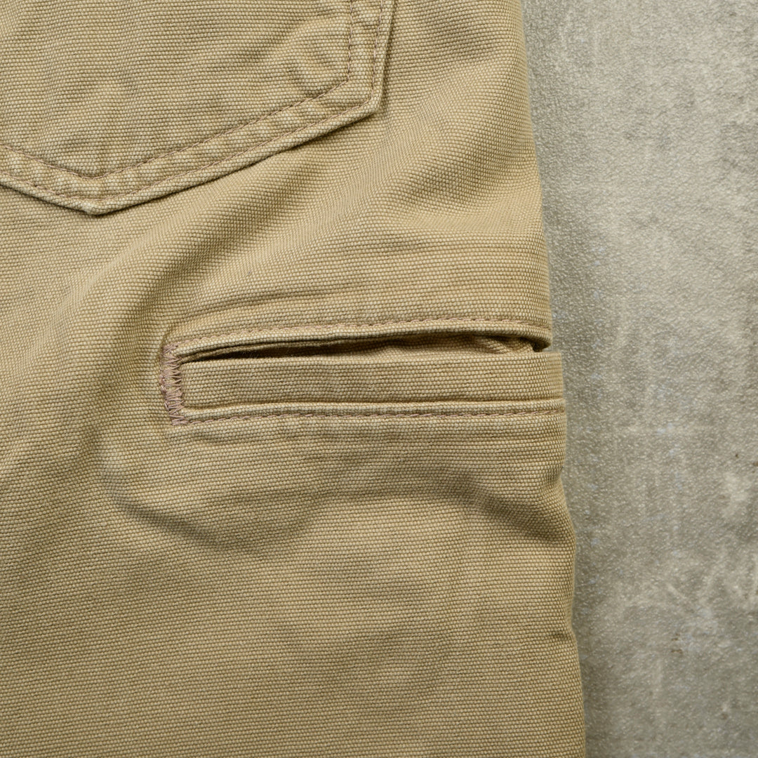 VINTAGE CARPENTER PANTS BEIGE - 36X34