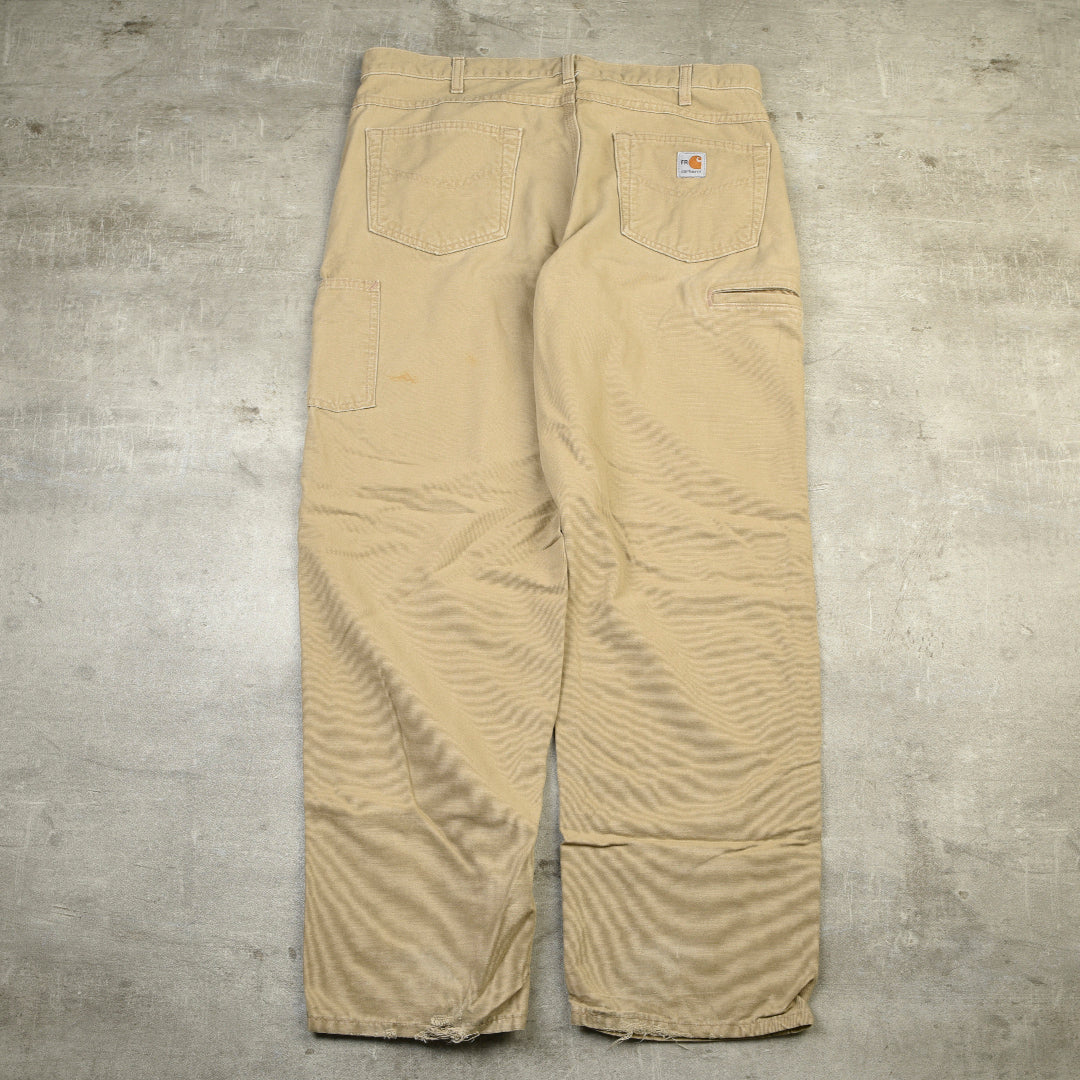 VINTAGE CARPENTER PANTS BEIGE - 36X34