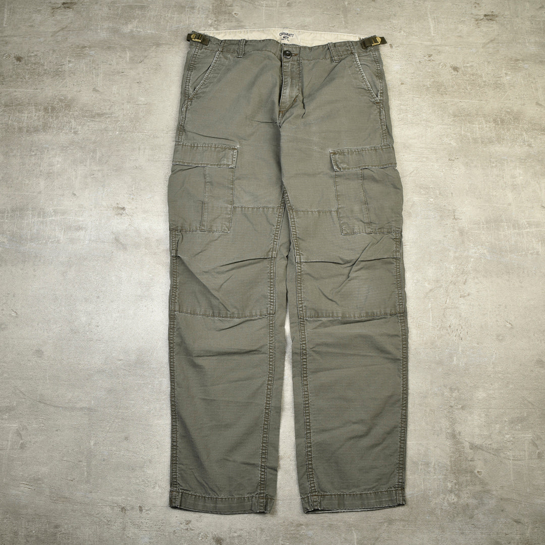 VINTAGE AVIATION CARGO PANTS GREEN - 32