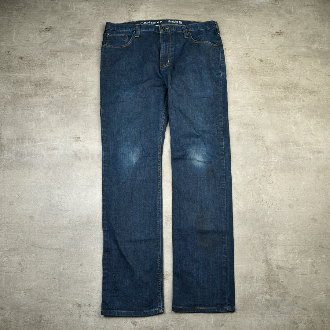 WORK DENIM PANTS BLUE - 36X34