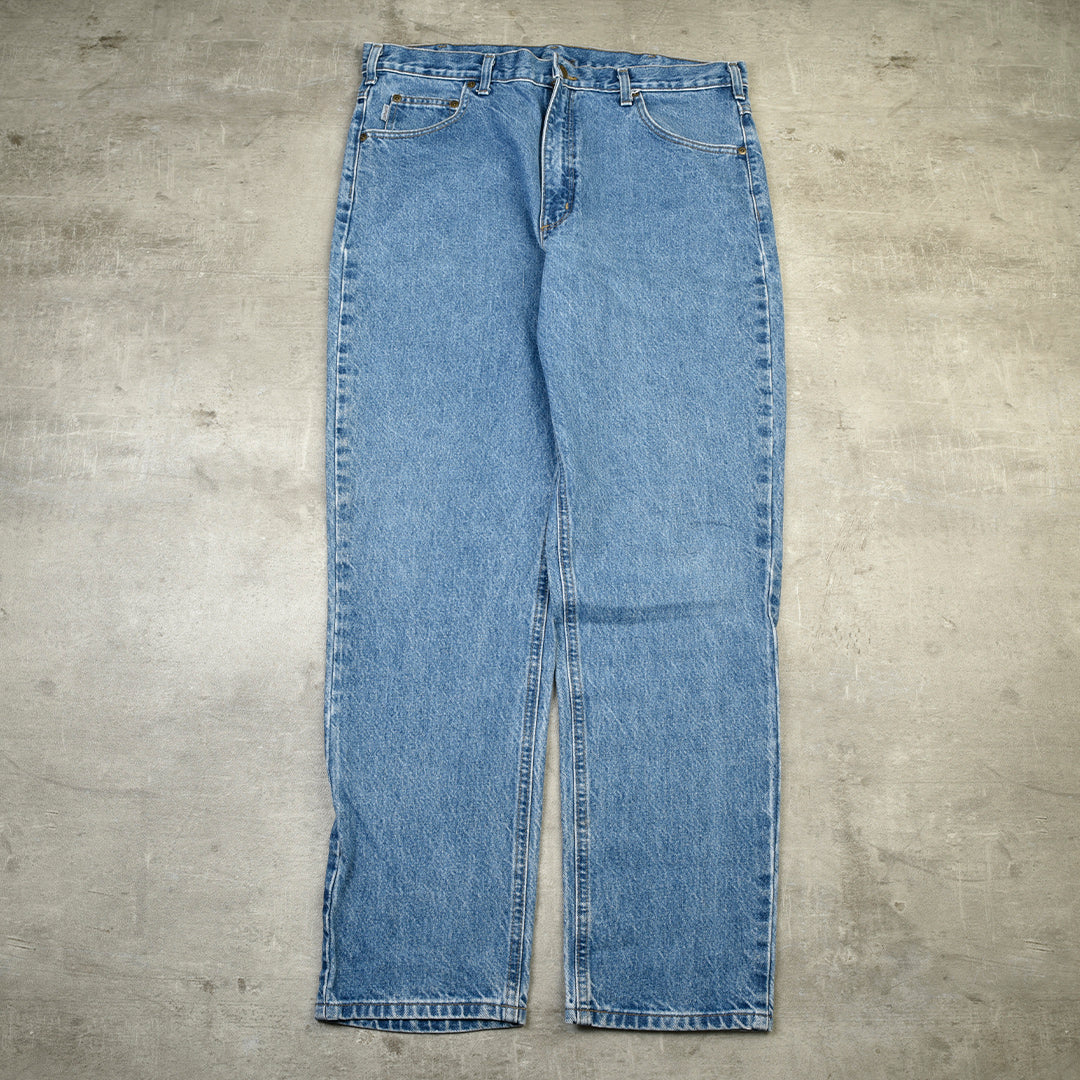 VINTAGE WORK DENIM PANTS - 38X32