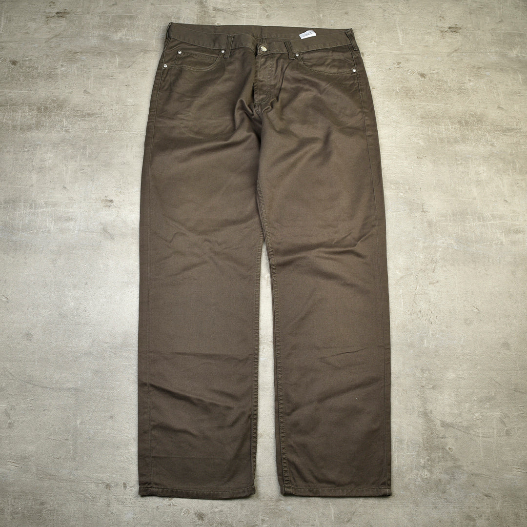 VINTAGE TEXAS CARPENTER PANTS GREEN - 36