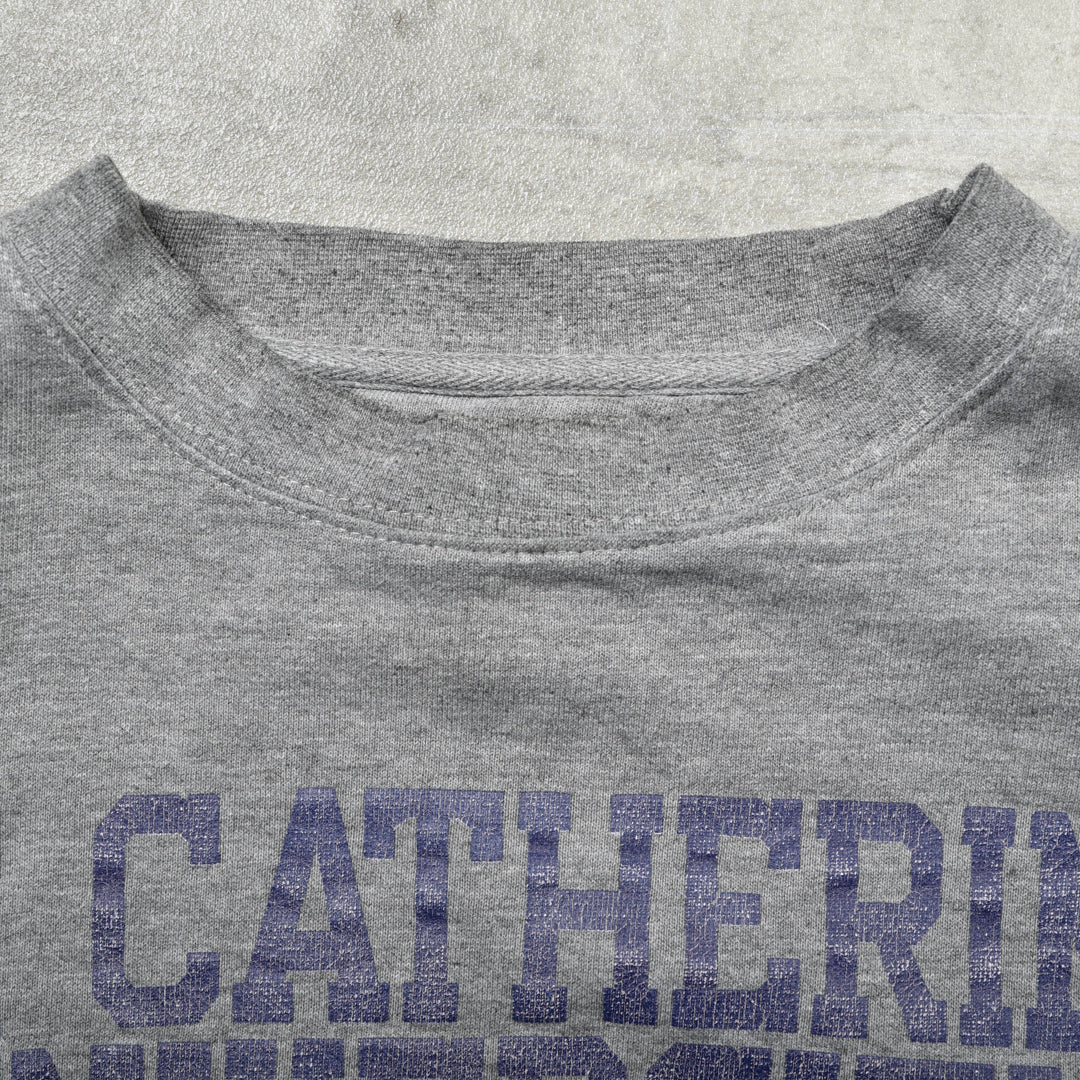 ST. CATHERINE UNIVERSITY VINTAGE SWEATSHIRT GREY - XL