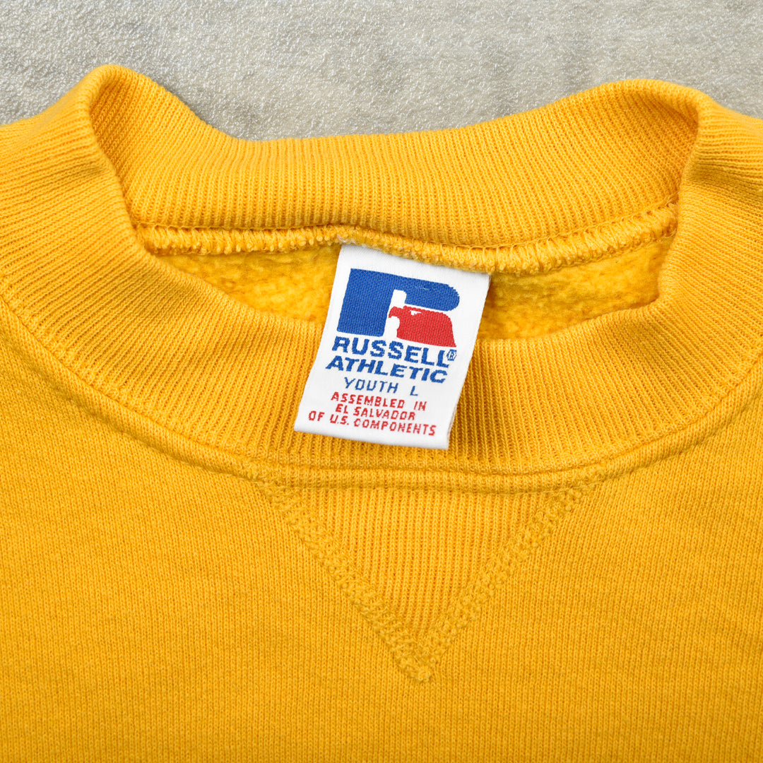 DELAWARE VINTAGE SWEATSHIRT YELLOW - XS/S