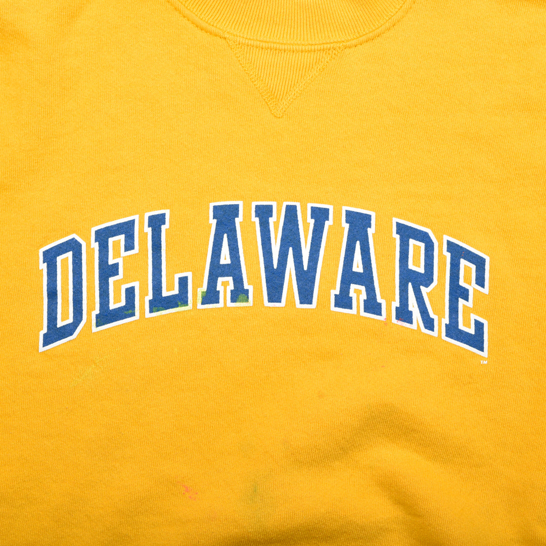 DELAWARE VINTAGE SWEATSHIRT YELLOW - XS/S