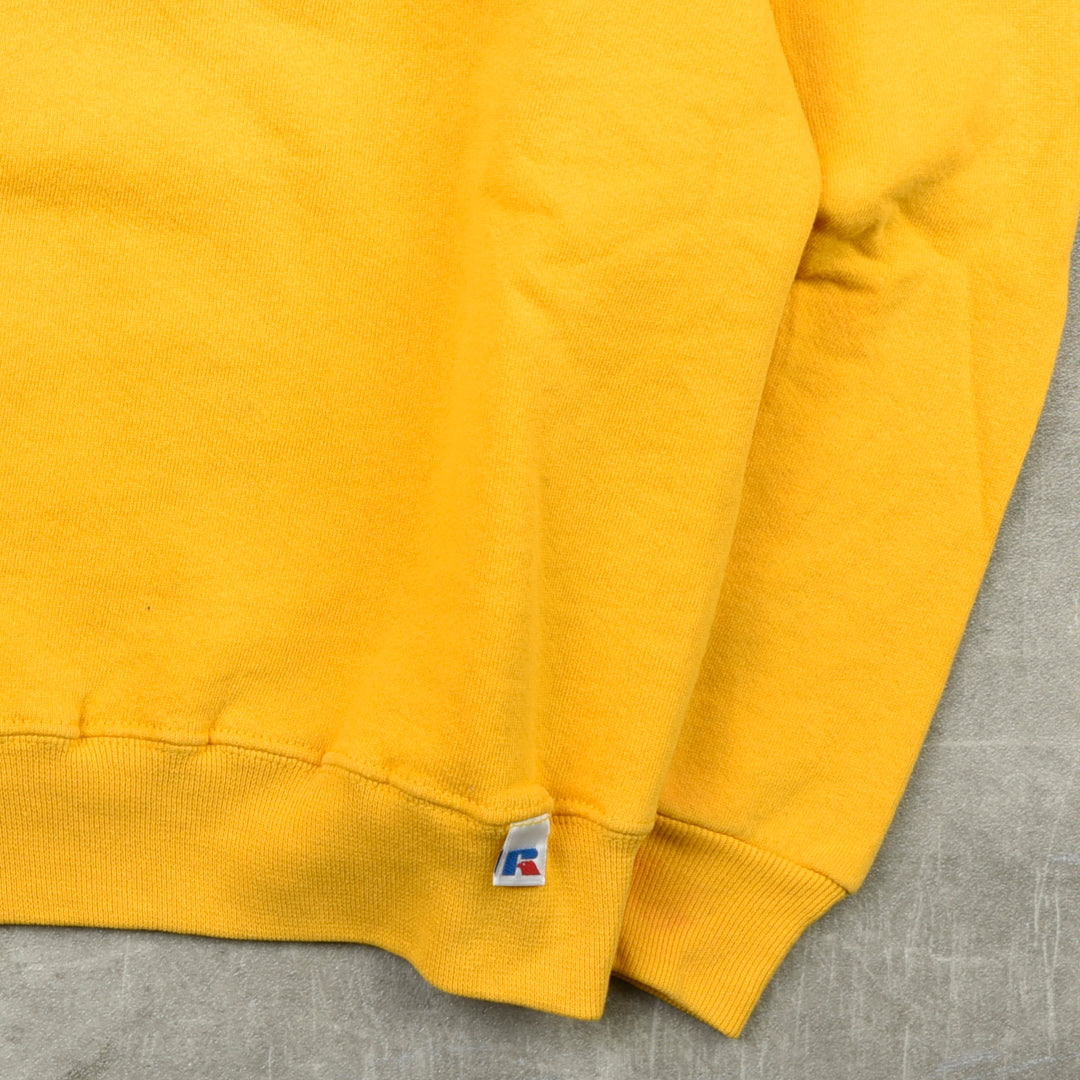 DELAWARE VINTAGE SWEATSHIRT YELLOW - XS/S