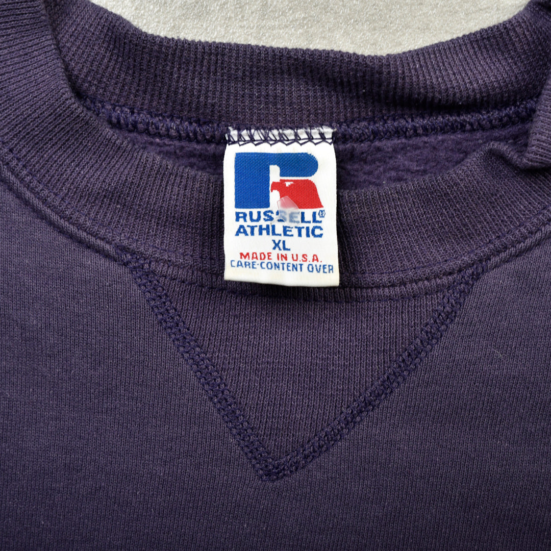 VINTAGE SWEATSHIRT PURPLE - XL