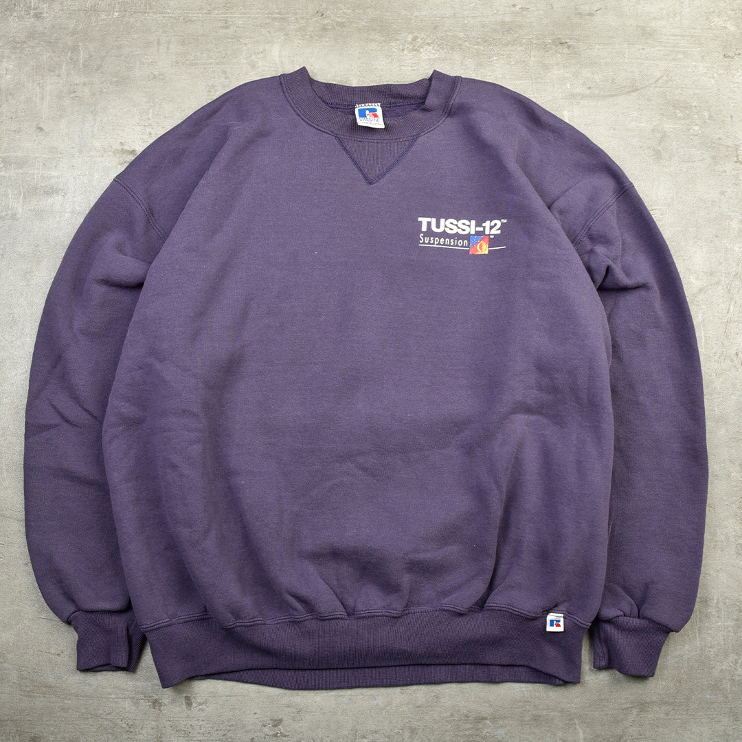 VINTAGE SWEATSHIRT PURPLE - XL