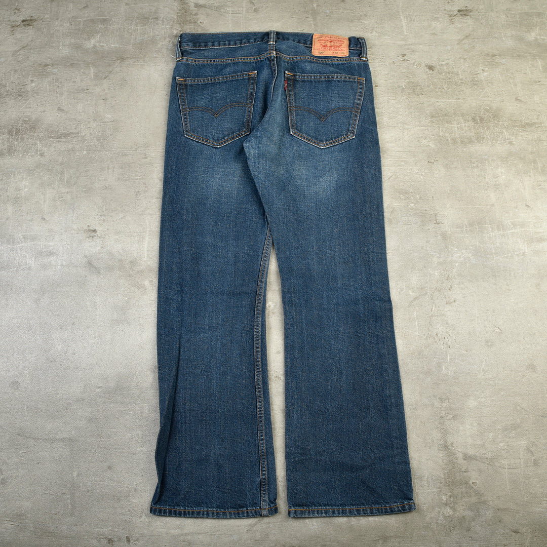 527 VINTAGE DENIM JEANS BLUE - 32X30