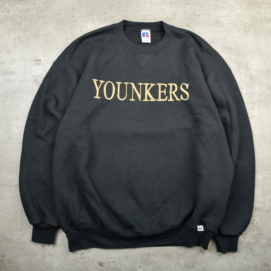 YOUNKERS VINTAGE SWEATSHIRT BLACK - XXL