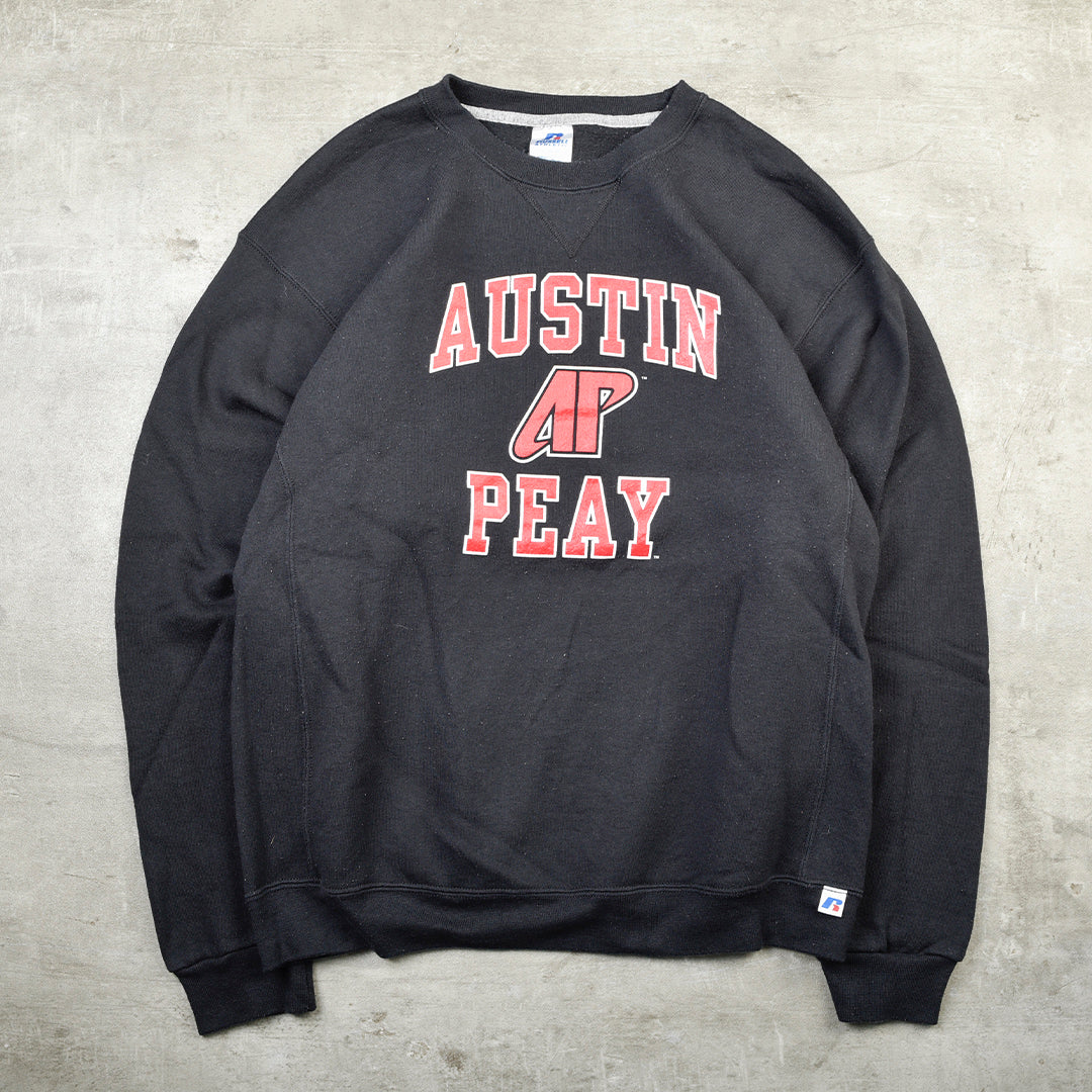 AUSTIN PEAY VINTAGE SWEATSHIRT BLACK - LARGE