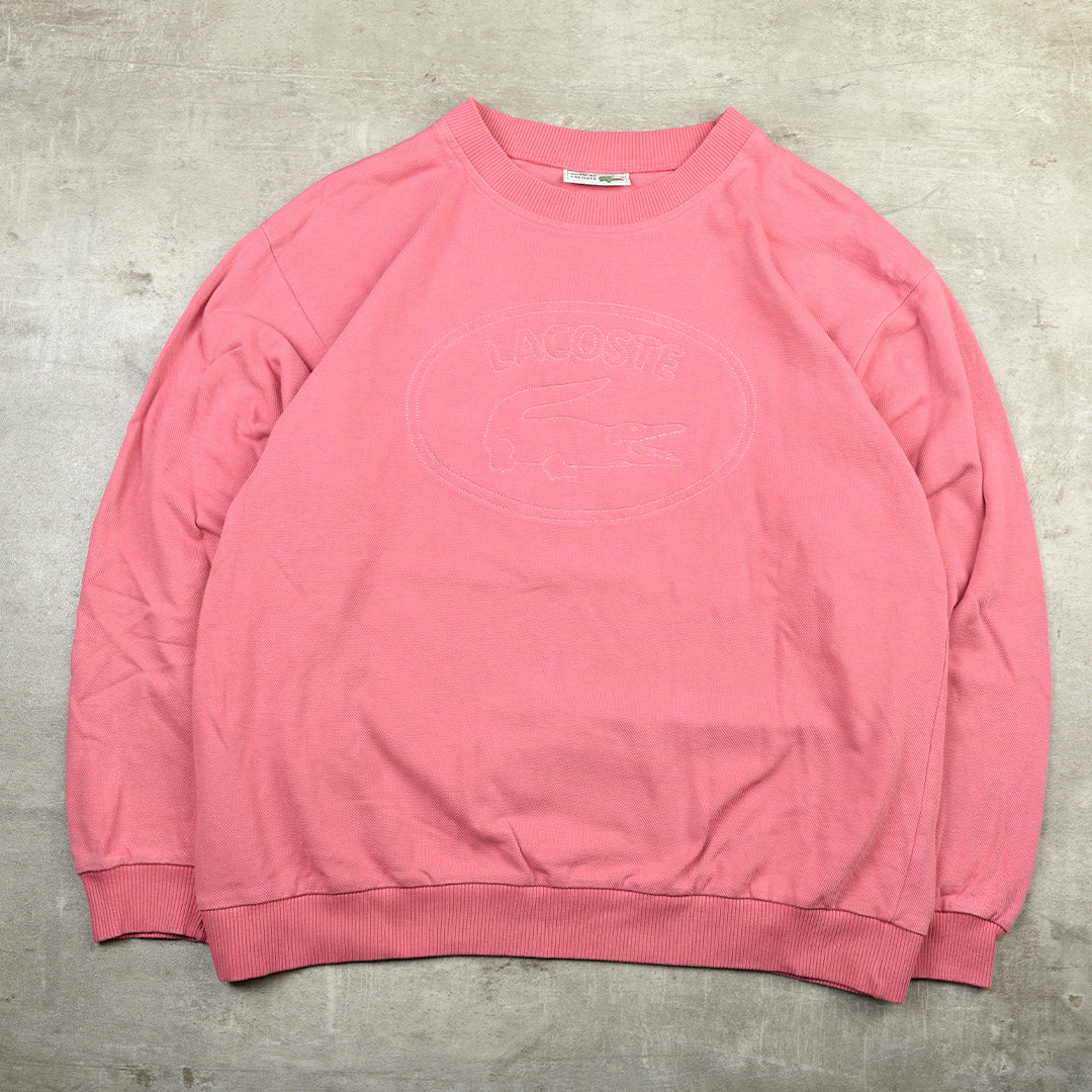 CHEMISE BIG LOGO SWEATSHIRT PINK - L/XL