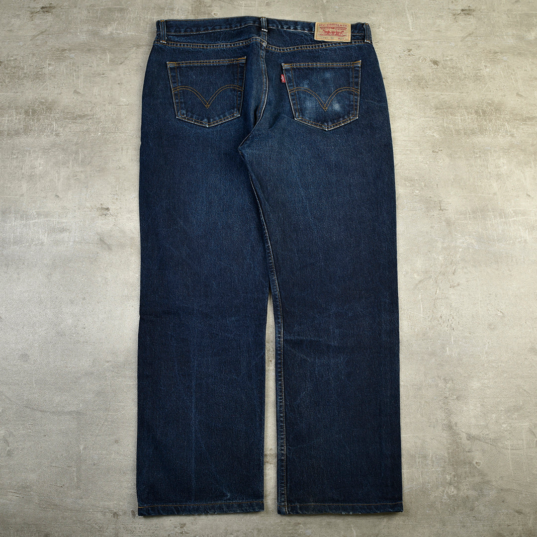 751 VINTAGE DENIM JEANS BLUE - 40X32