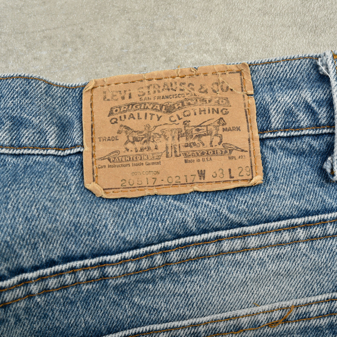 501 ORANGE TAB VINTAGE BOOTCUT JEANS  - 33X29