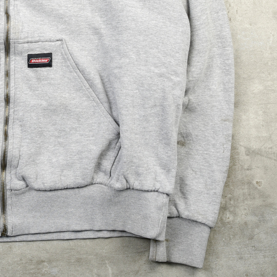 Thermal Lined Zip Hoodie Grey - M/L