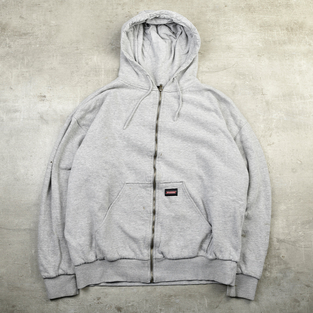 Thermal Lined Zip Hoodie Grey - M/L