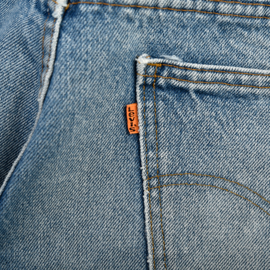 501 ORANGE TAB VINTAGE BOOTCUT JEANS  - 33X29