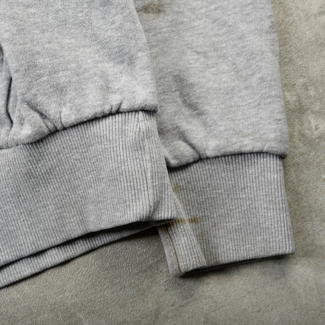 Thermal Lined Zip Hoodie Grey - M/L