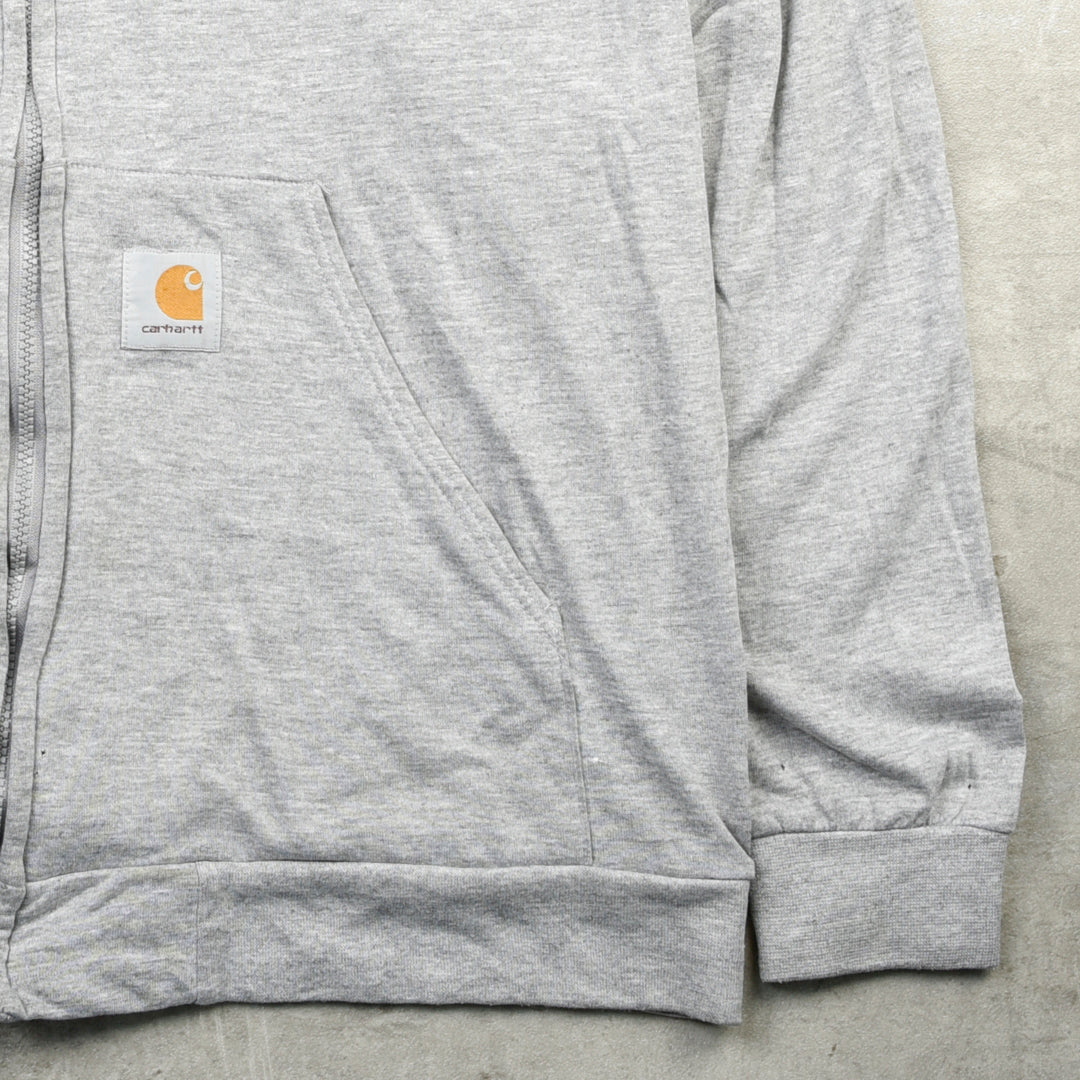 ZIP HOODIE GREY - XL/XXL