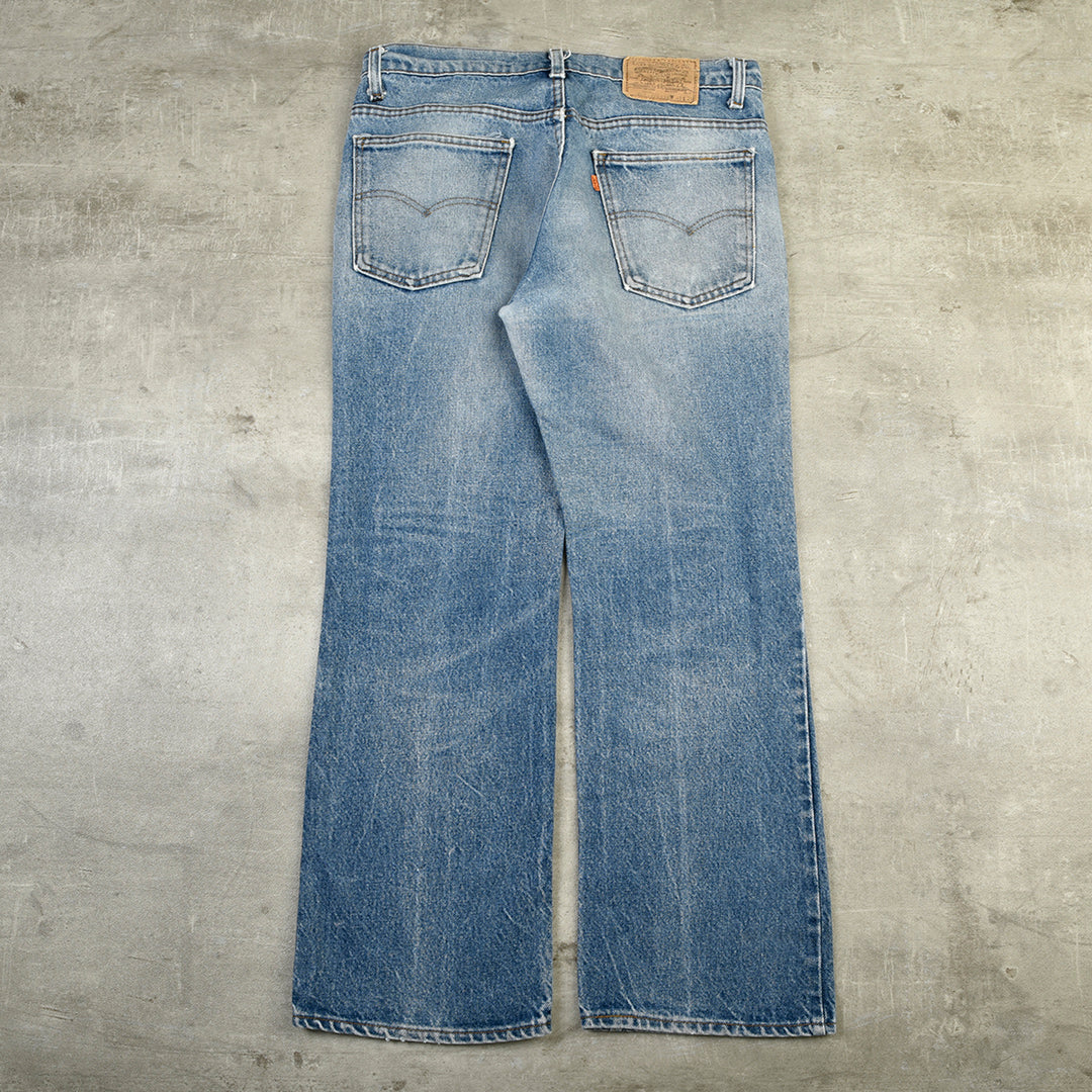 501 ORANGE TAB VINTAGE BOOTCUT JEANS  - 33X29