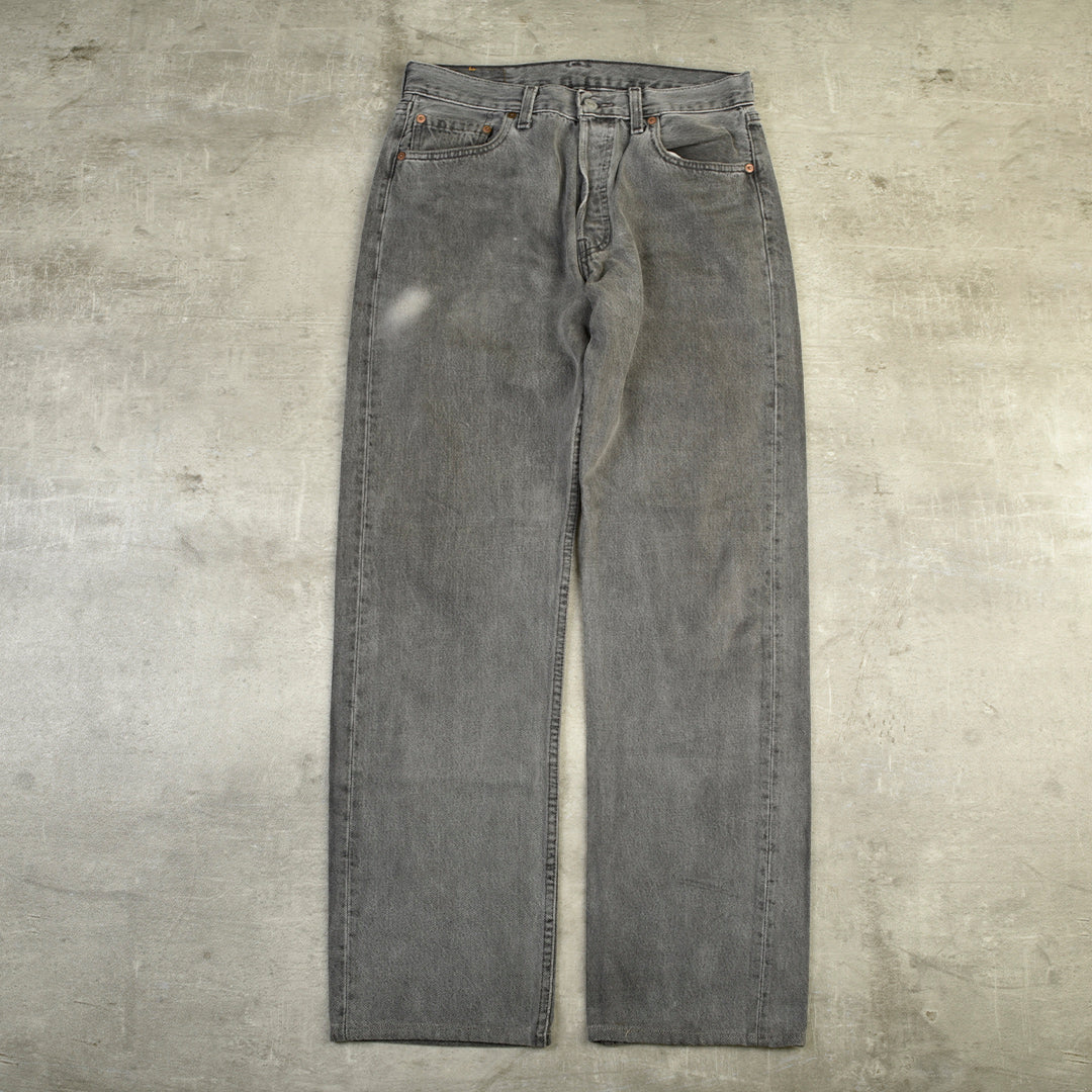 501 VINTAGE DENIM JEANS GREY - 31X32